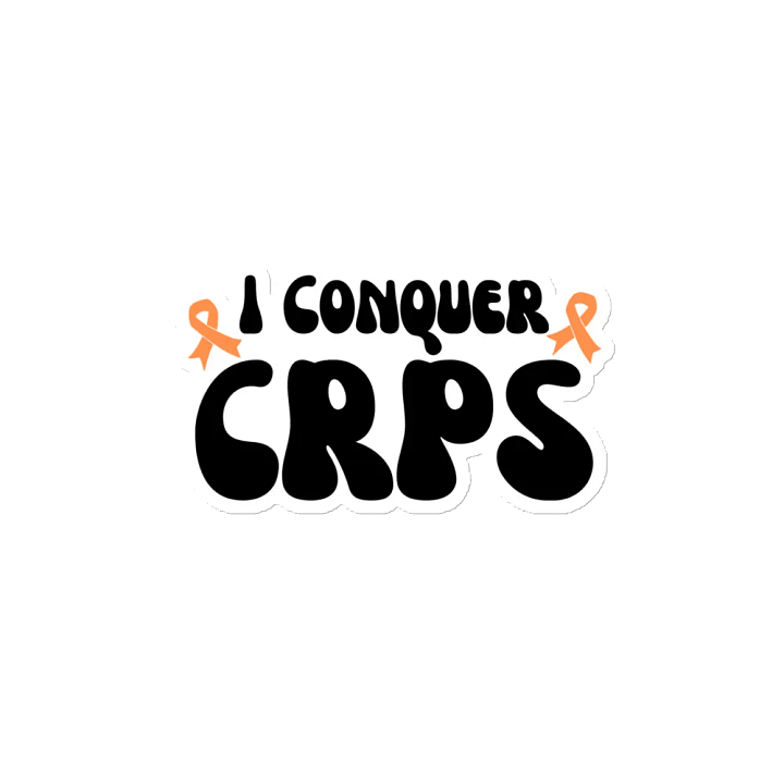Bold 'I Conquer CRPS' Magnet product image (2)