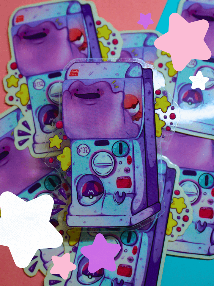 Gashapon Ditto 💜 (Clear) product image (2)