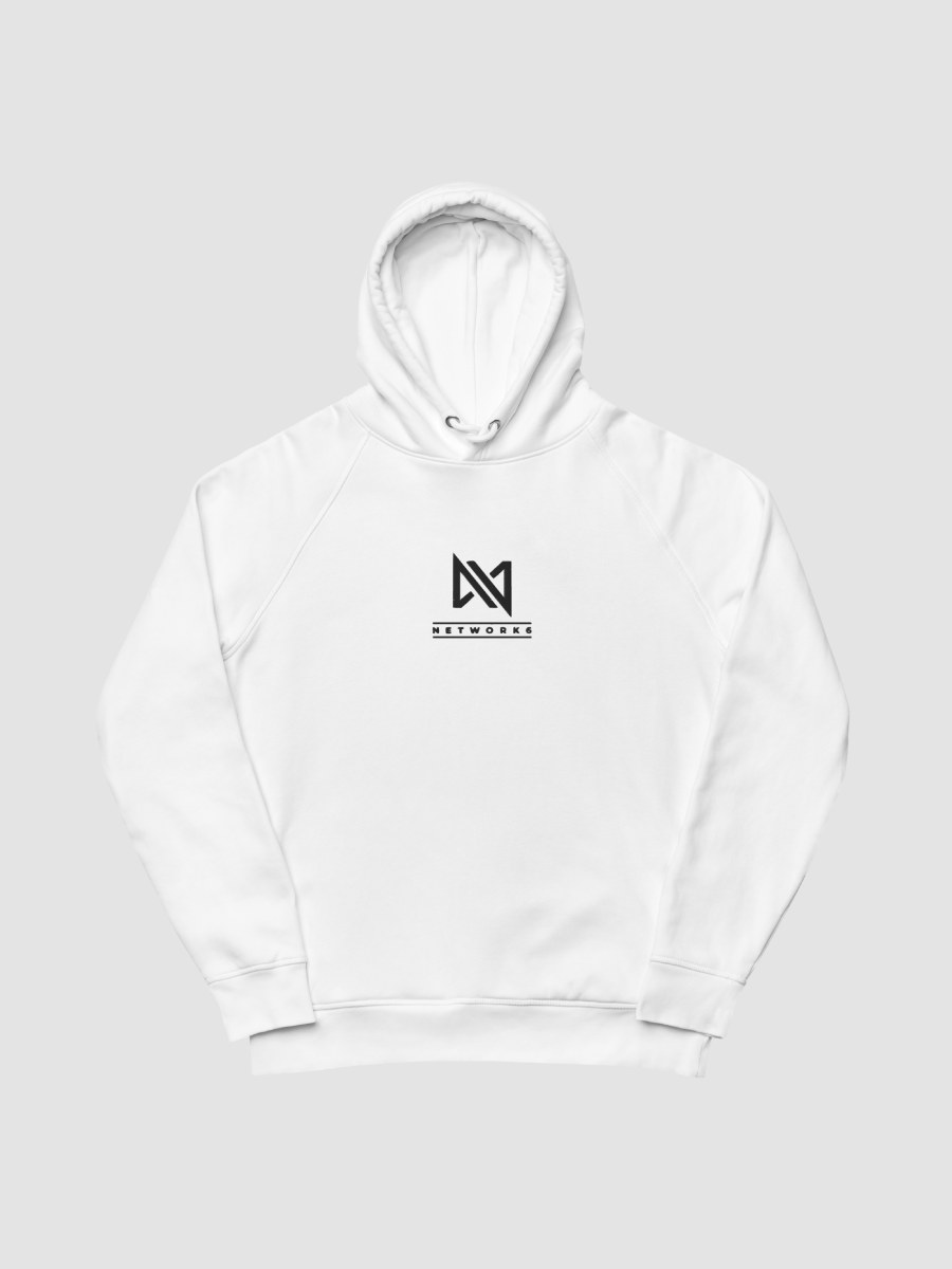 Unisex Embroidered White Hoodie product image (1)