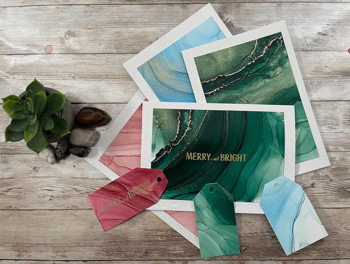 Free Digital Download: Holiday Card Background Images product image (1)