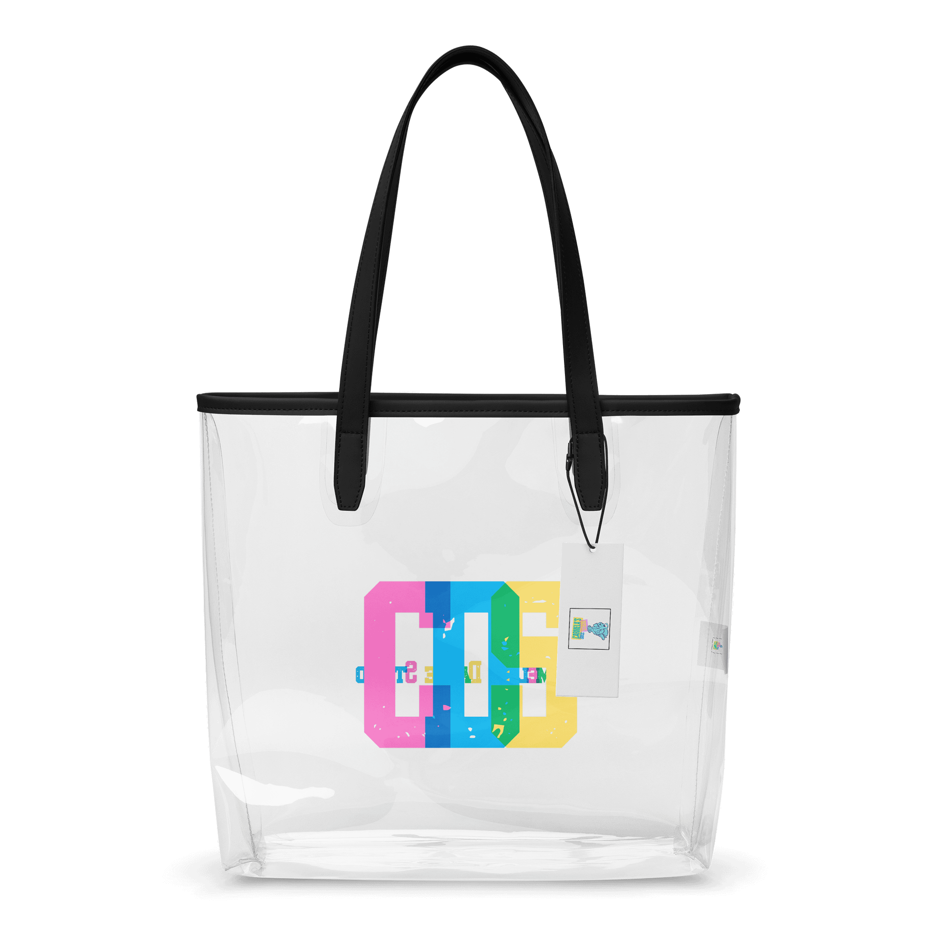 CDS "Colorful" Clear Tote product image (1)