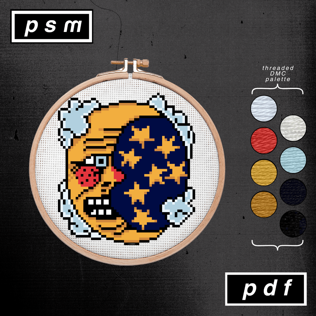 Dan Higgs Moon Man Pattern product image (1)