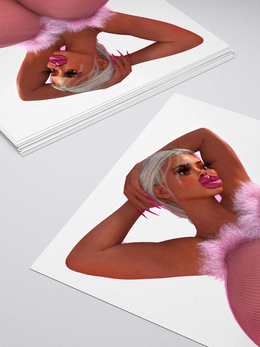 Plastic baby doll stickers product image (3)