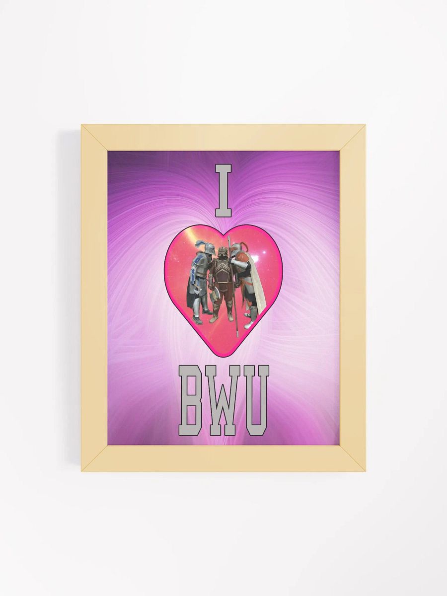 I <3 BWU Poster product image (51)