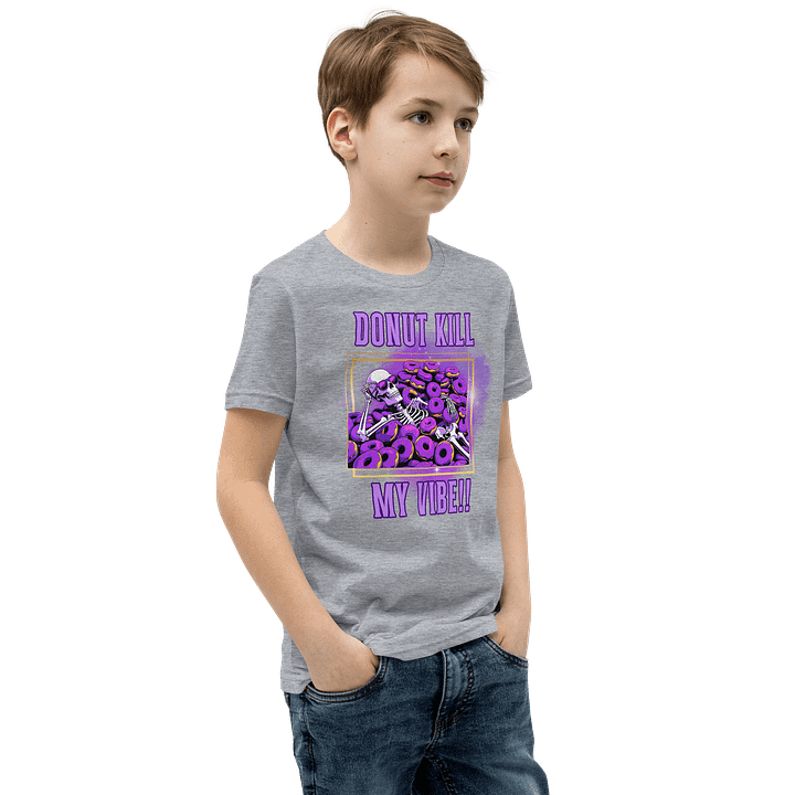 Donut Kill My Vibe!! Youth T-Shirt product image (49)