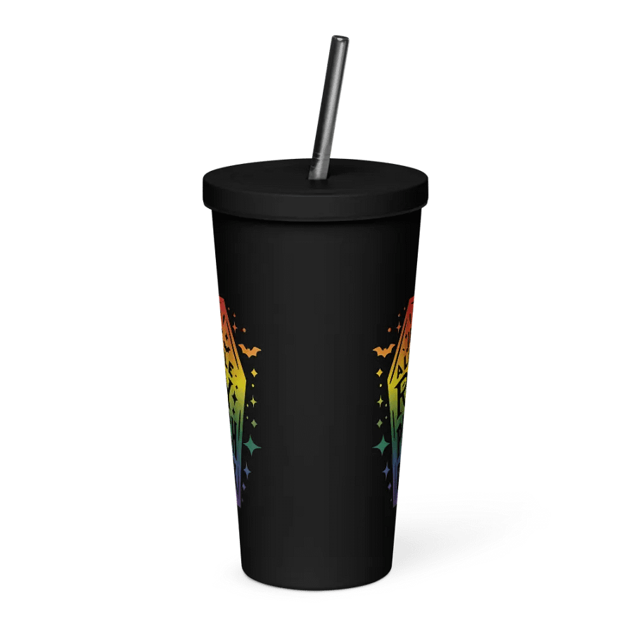 Little Ray Pride Flag Insulated Tumbler product image (3)