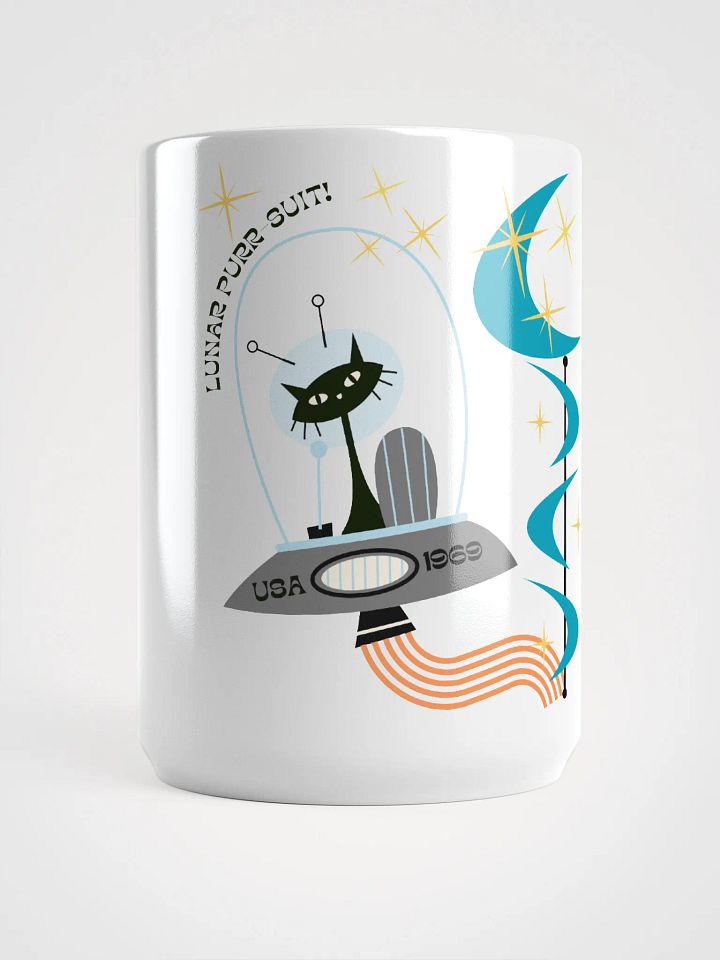 Space Cat Rocket Mug product image (1)