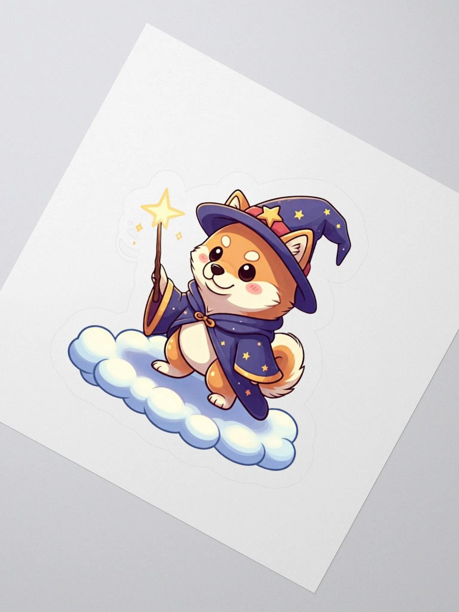 Nova Inu Wiz Kiss-Cut Sticker product image (5)