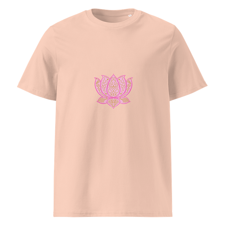 Golden Lotus Unisex Organic Cotton T-Shirt product image (1)