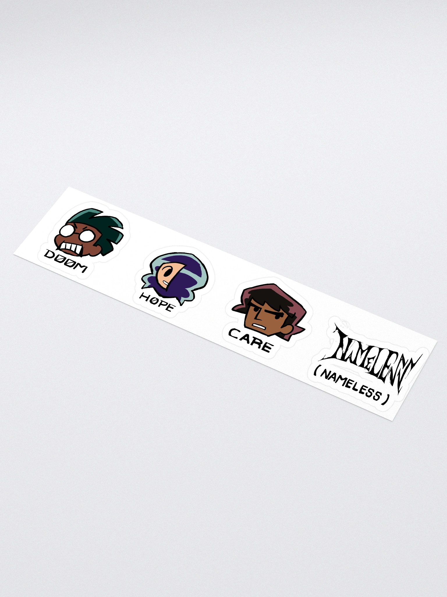 NAMELESS Chibi Stickers product image (1)