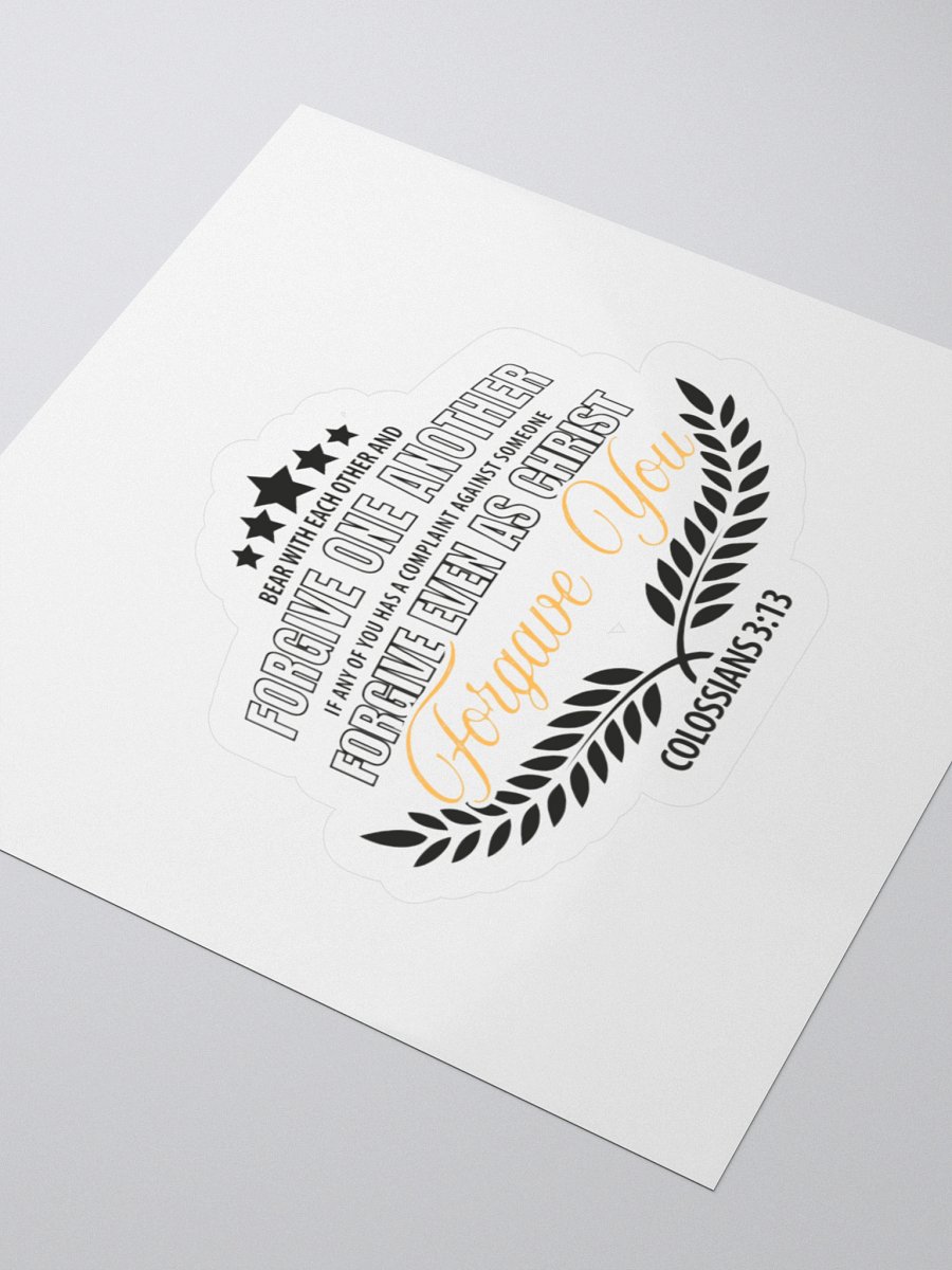 Colossians 3:13 Scripture Sticker product image (9)