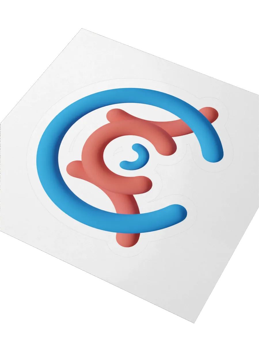 AMU 3D Logo Sticker product image (5)