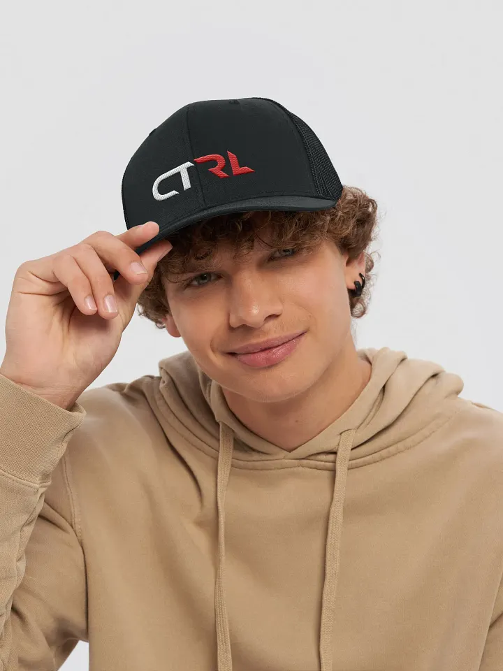 CTRL Caps (white logo) product image (1)