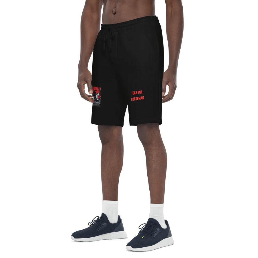 Fear The Horseman fleece shorts product image (6)