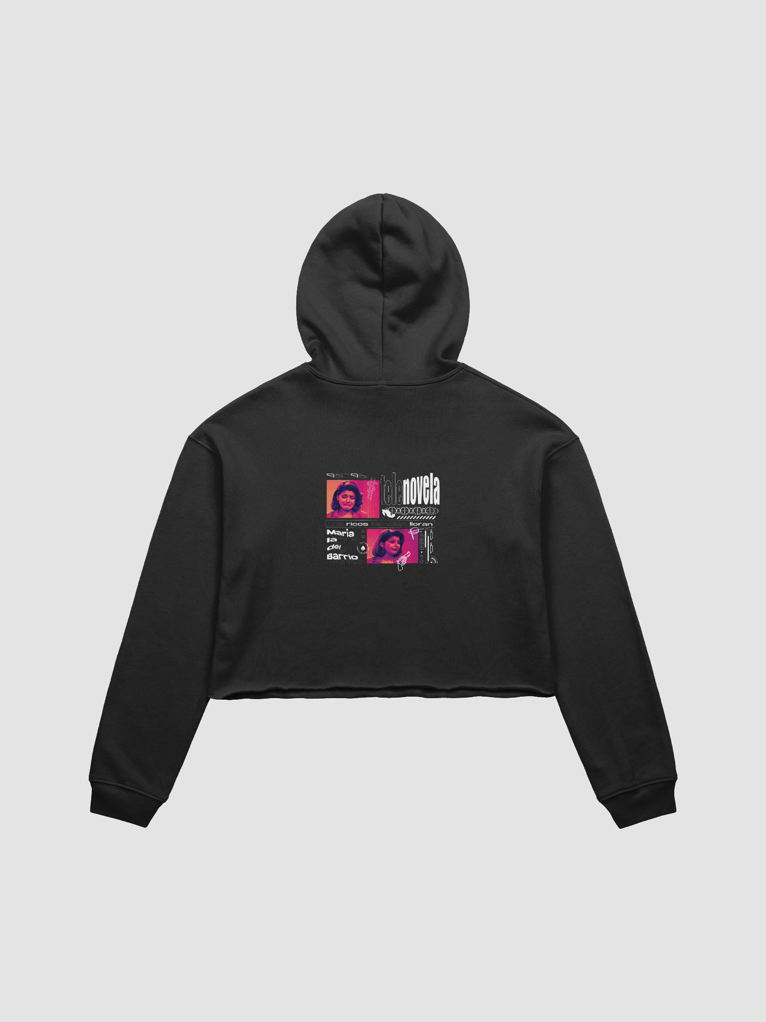 [criesinspanish] Crop Hoodie product image (6)