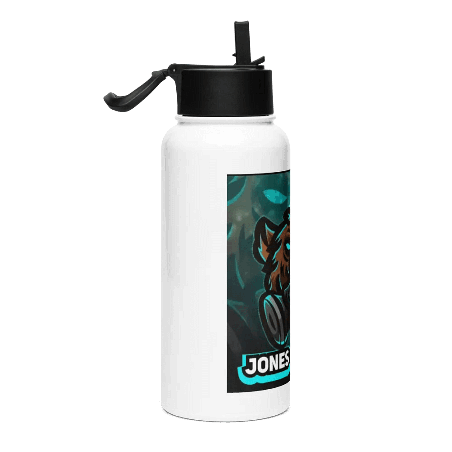 Stainless Steel Water Bottle with a Straw Lid product image (4)