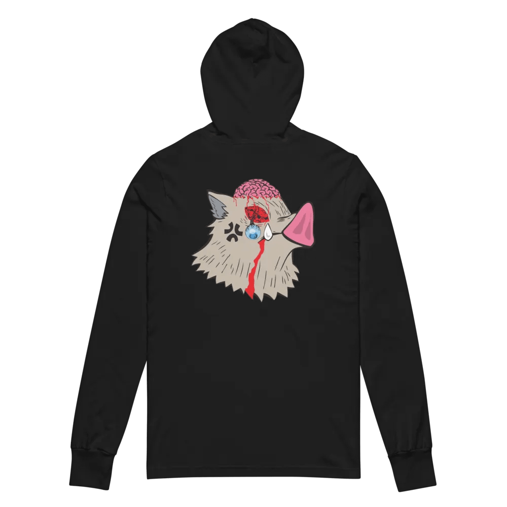 Stay Dead Bella+Canvas Unisex Hooded Long Sleeve Tee product image (7)