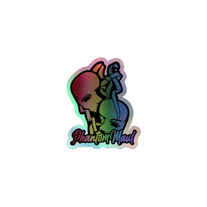 Rainbow Big Logo Holographic Sticker product image (1)