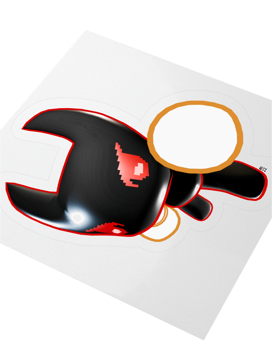 DARK GLOVES Sticker product image (3)