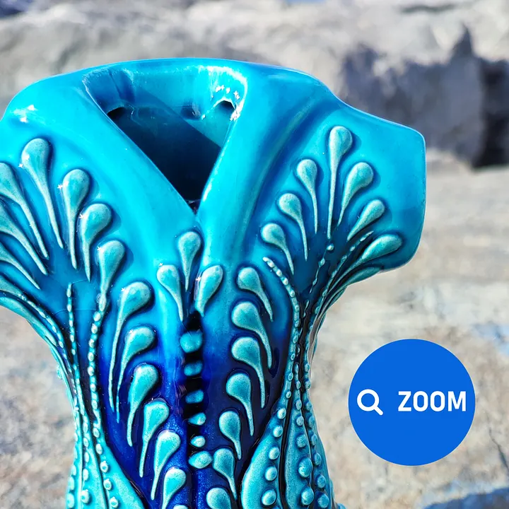 Handmade Home Ceramic Decor, Turkish Kaftan – Unique Artisanal Accent Piece product image (2)