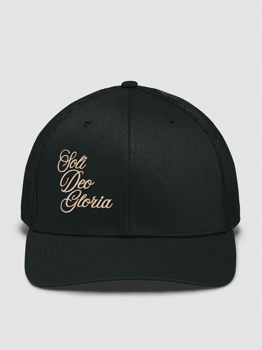 Soli Deo Gloria Trucker Hat product image (1)