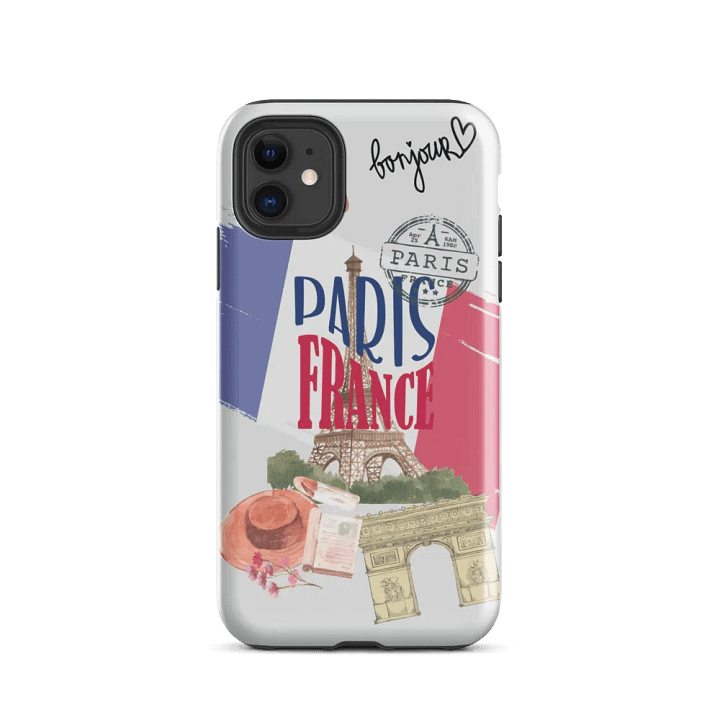 Bonjour Paris iPhone® Tough Case product image (2)
