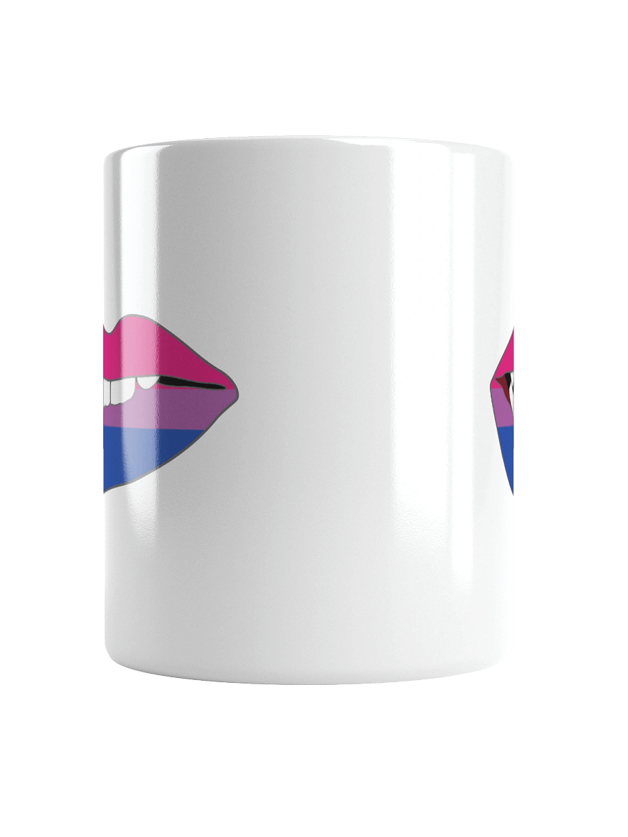 Bisexual Pride Flag Biting Lips Mug product image (5)