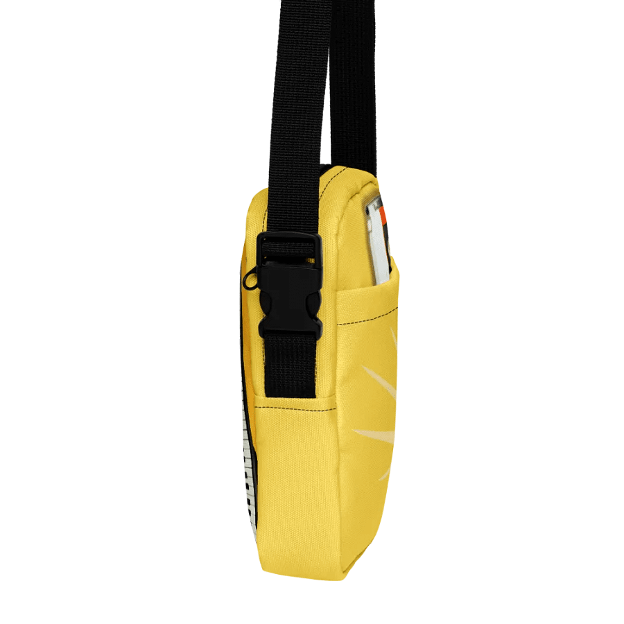 Christ Carrying the DX7 by Frank Fonik, Techno EDM Utility Crossbody Bag product image (5)