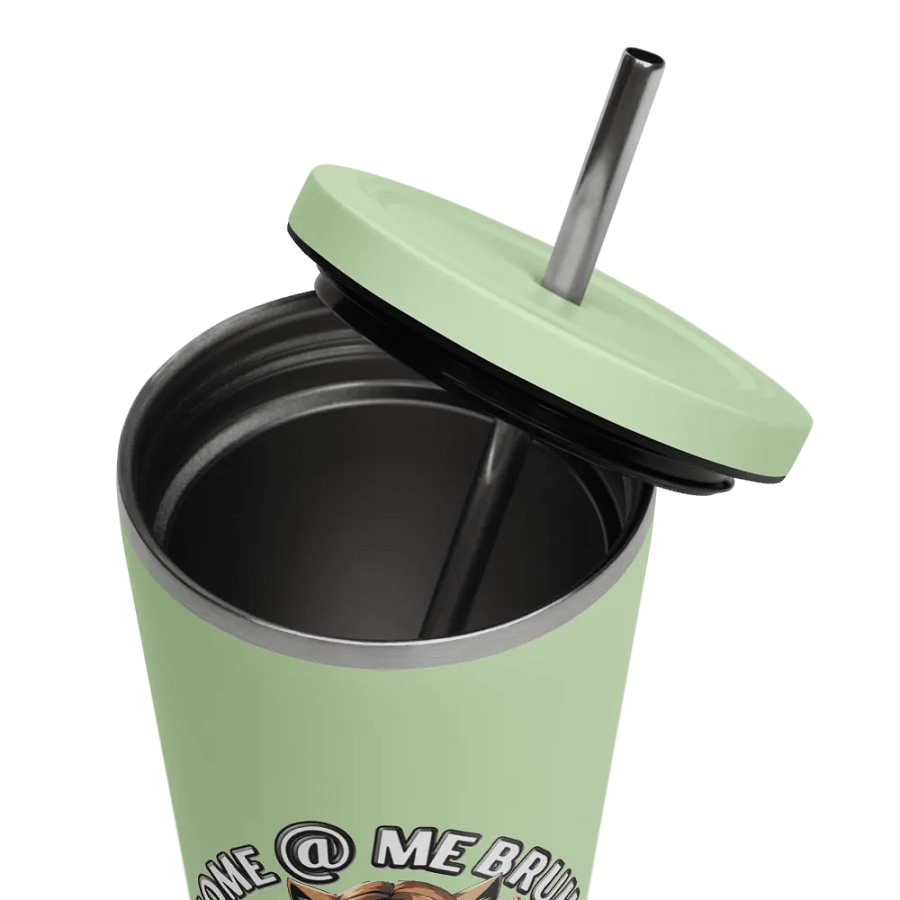 Childless Cat Lady 20 oz Tumbler Cup - Mint - Insulated Tumbler with a Straw product image (11)