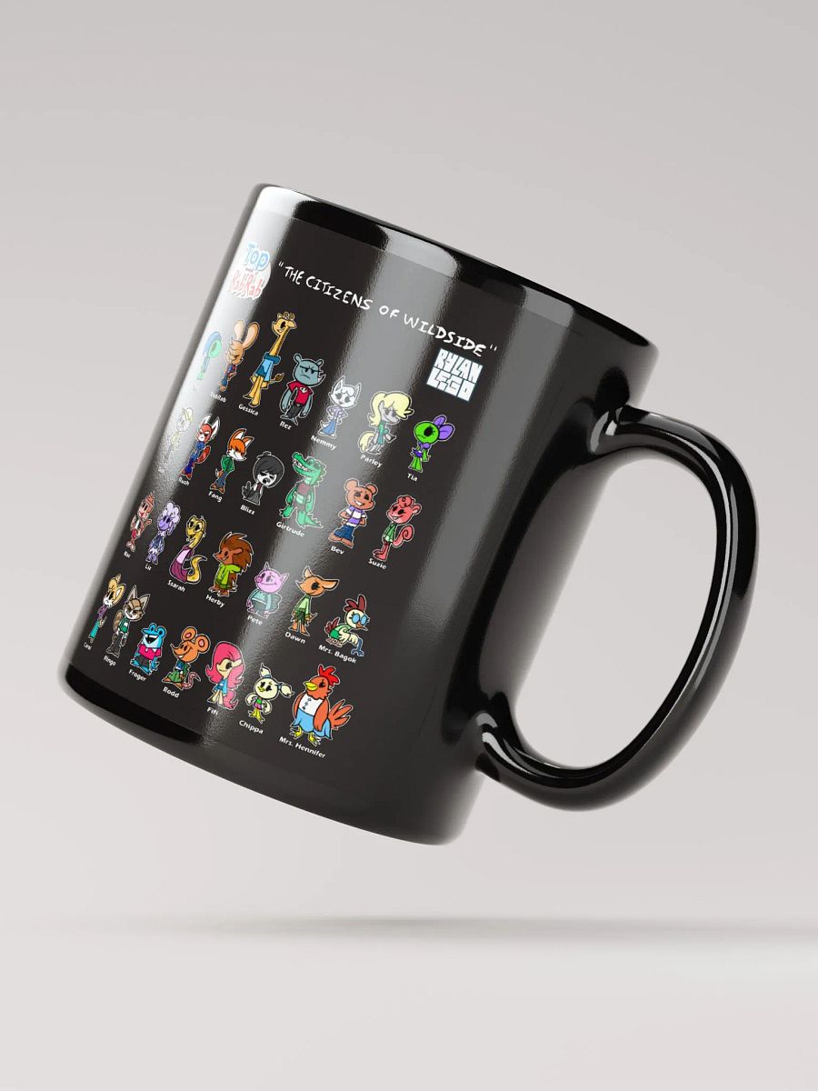 Top and RabRab Wildside Citizens Black Mug product image (3)