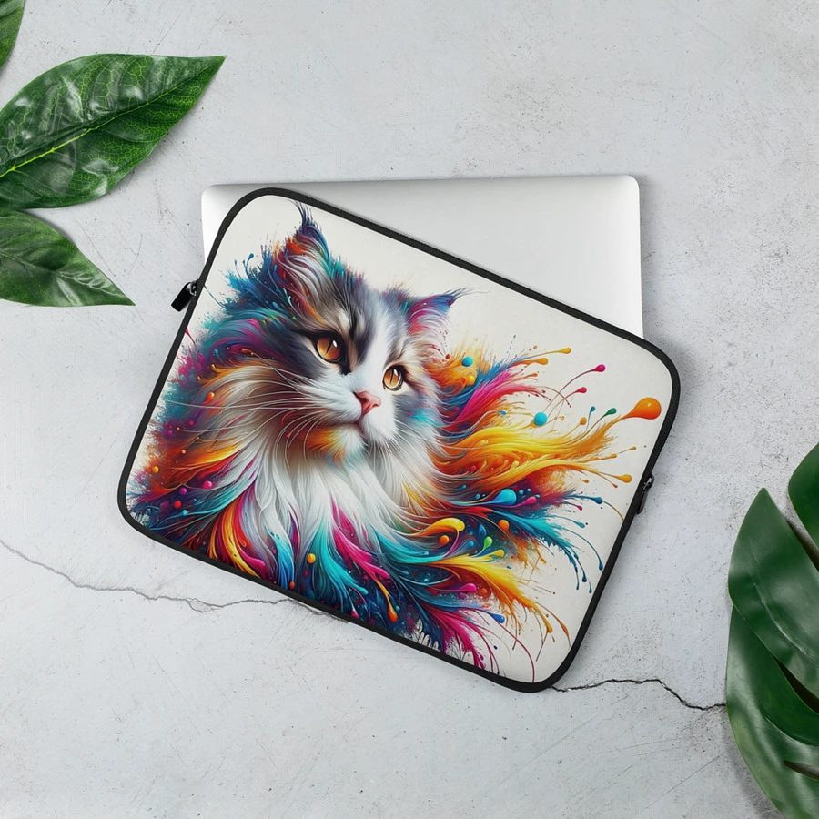 Laptop Sleeve: Norwegian Forest Cat product image (2)