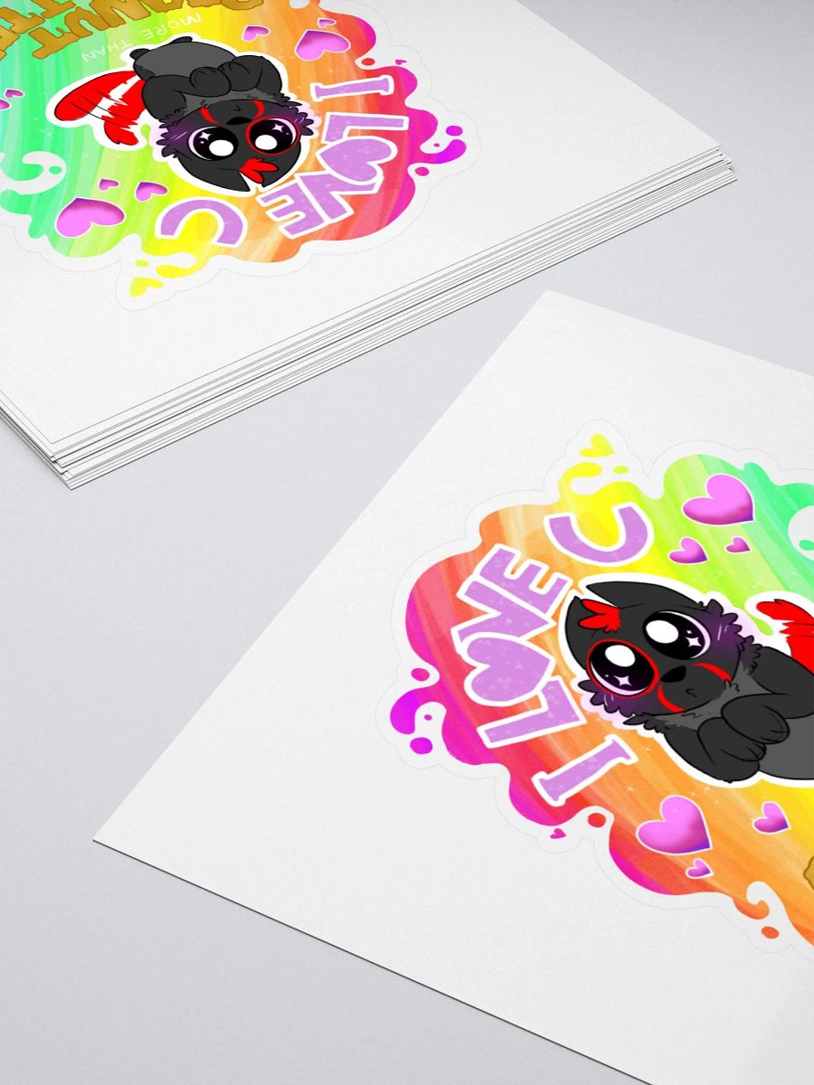 Fury Loves You Pride Sticker product image (15)