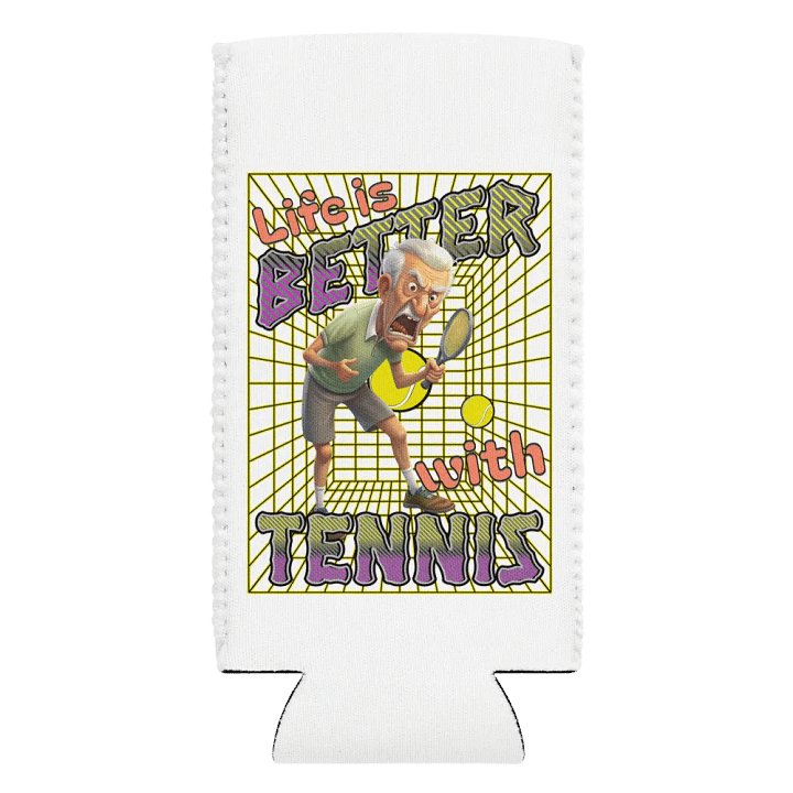 Life Is Better With Tennis Male Golden Years Coozie product image (2)