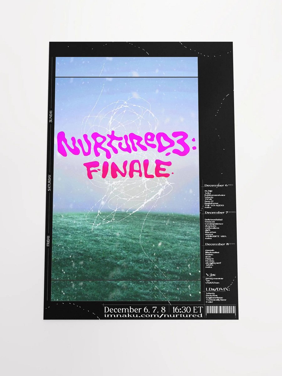 Nurtured 3: Finale Poster product image (2)