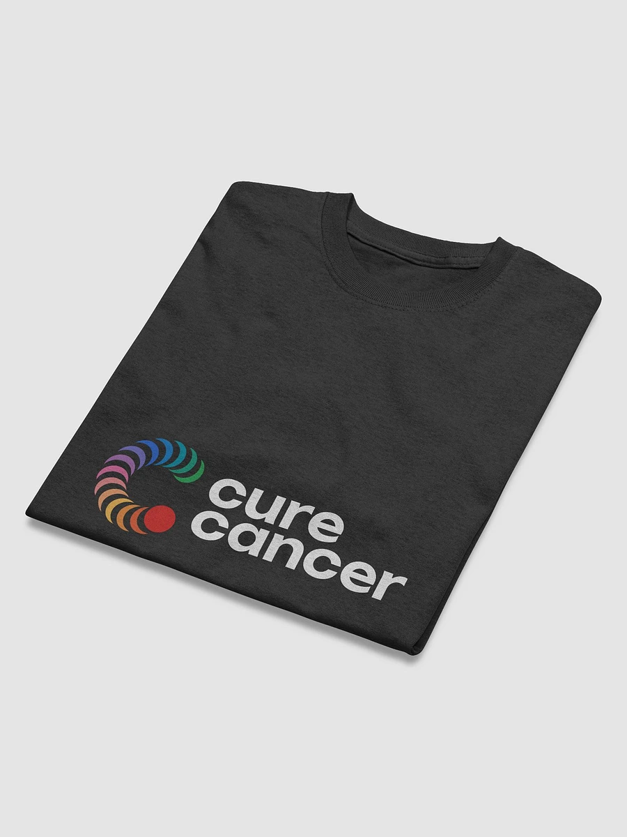 Cure Cancer | Logo Tee Shirt - Black product image (4)