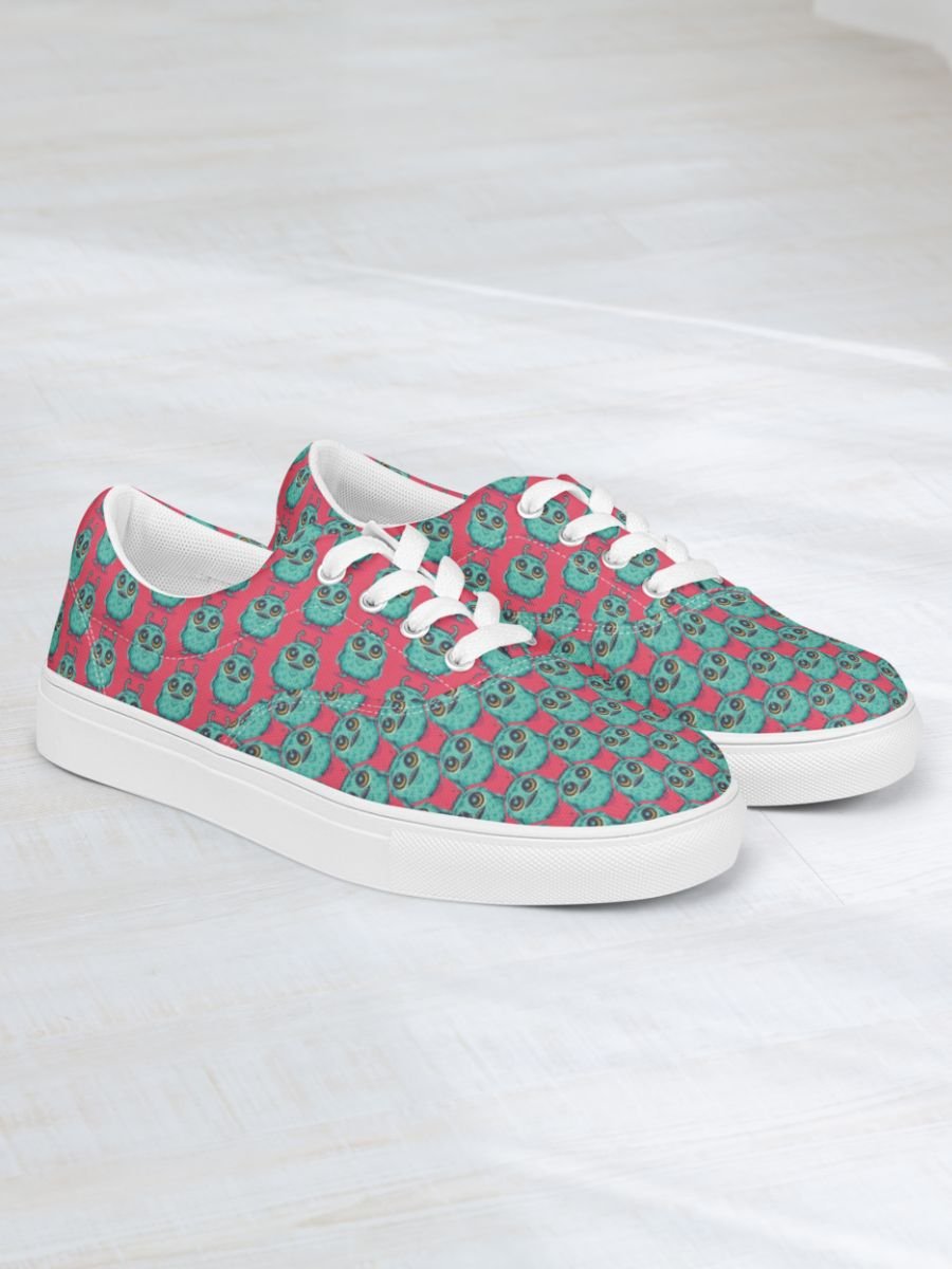 My Little Monster Lace-Up Canvas Shoes product image (9)