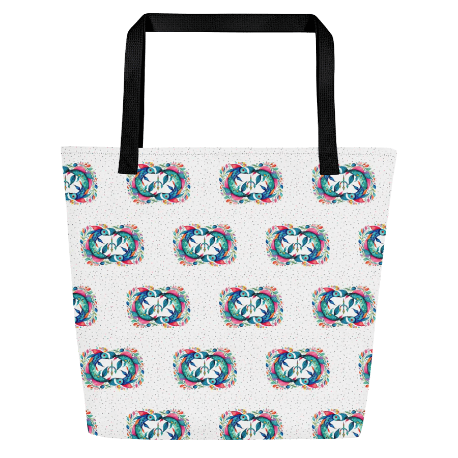 Pisces, Neptune & Pisces, White Tote product image (3)