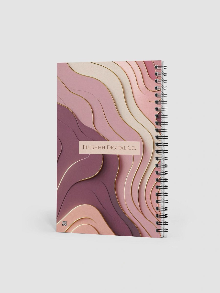 Soft Life Notebook – Back to School Notebook for Women | Luxe Abstract Design for Reflection & Notes product image (2)