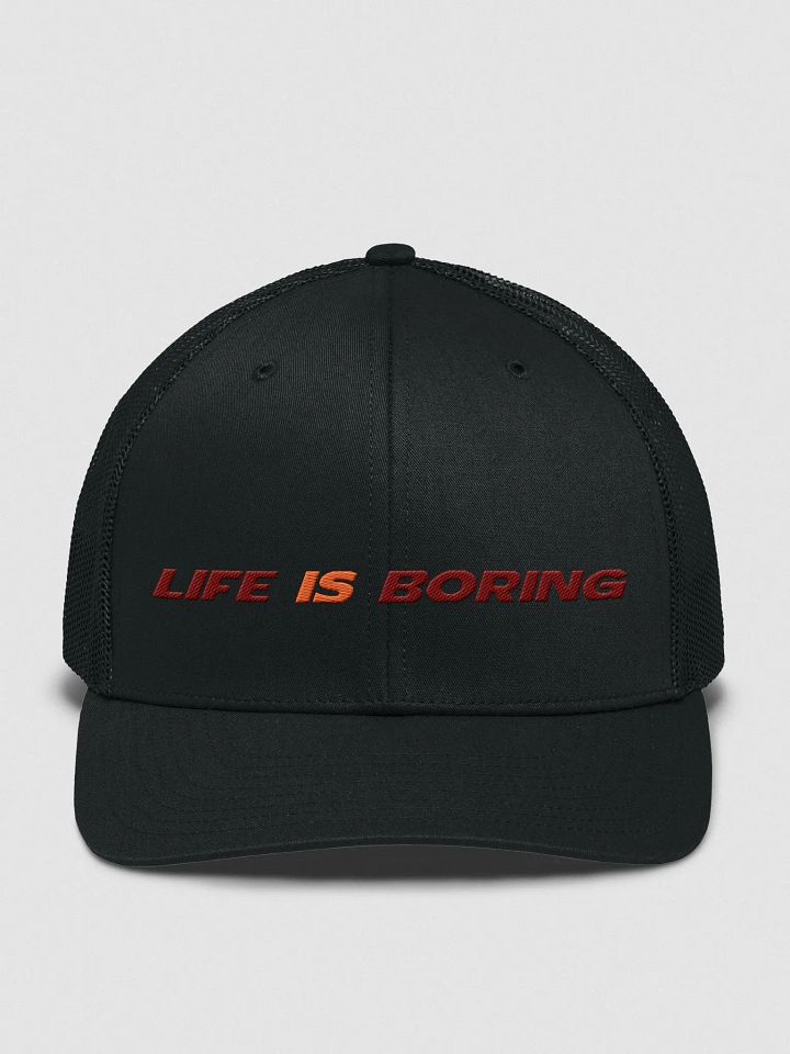 Life Is Boring Richardson Trucker Hat product image (2)