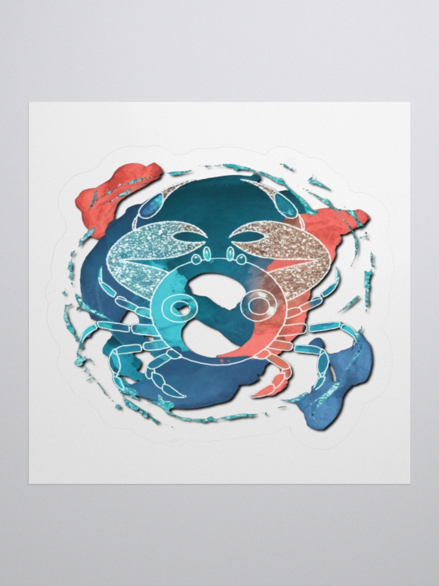 Cancer Kisscut Sticker product image (3)