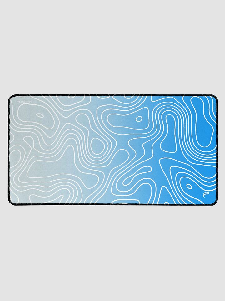 Aqua Topography Mousepad by Fluxphy product image (1)
