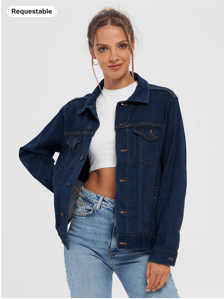 Unisex KNIGHTHXXD Denim Jacket product image (1)