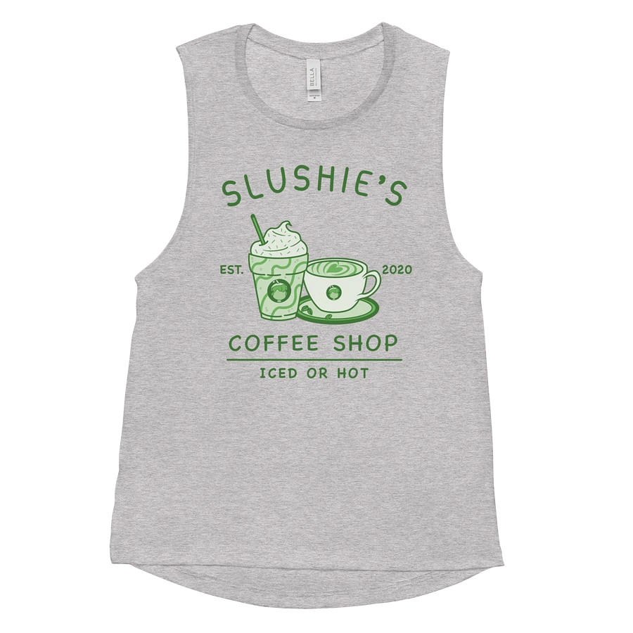 Slushie's Coffee Shop (Green) | Women's Muscle Tank product image (11)