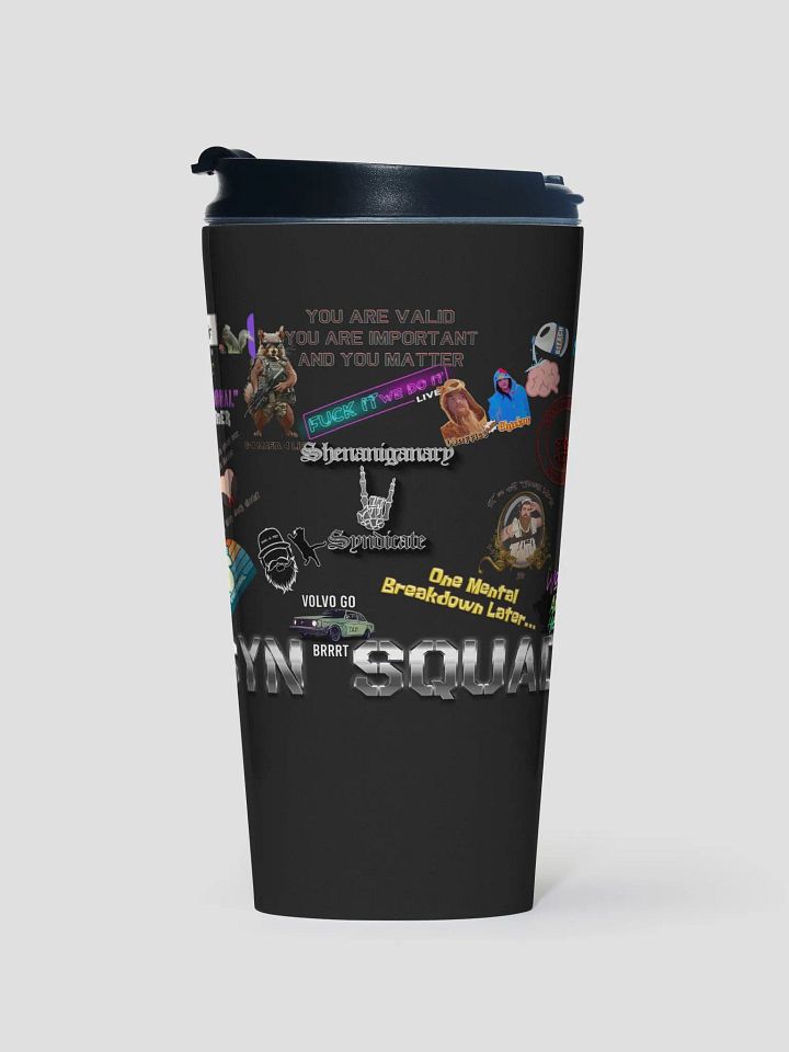 Sticker Bombed Travel Mug product image (1)