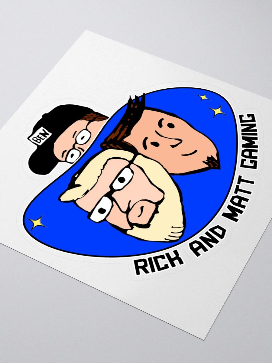 Rick and Matt Gaming Logo Sticker product image (7)