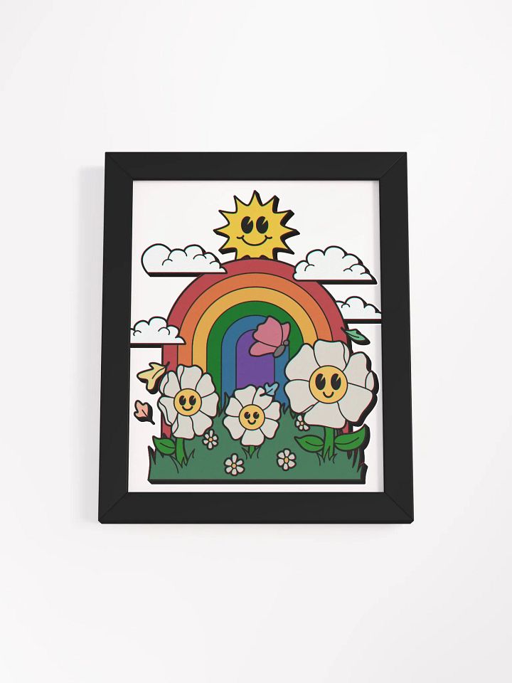 My Rainbow is Queer AF Picture Frame product image (1)