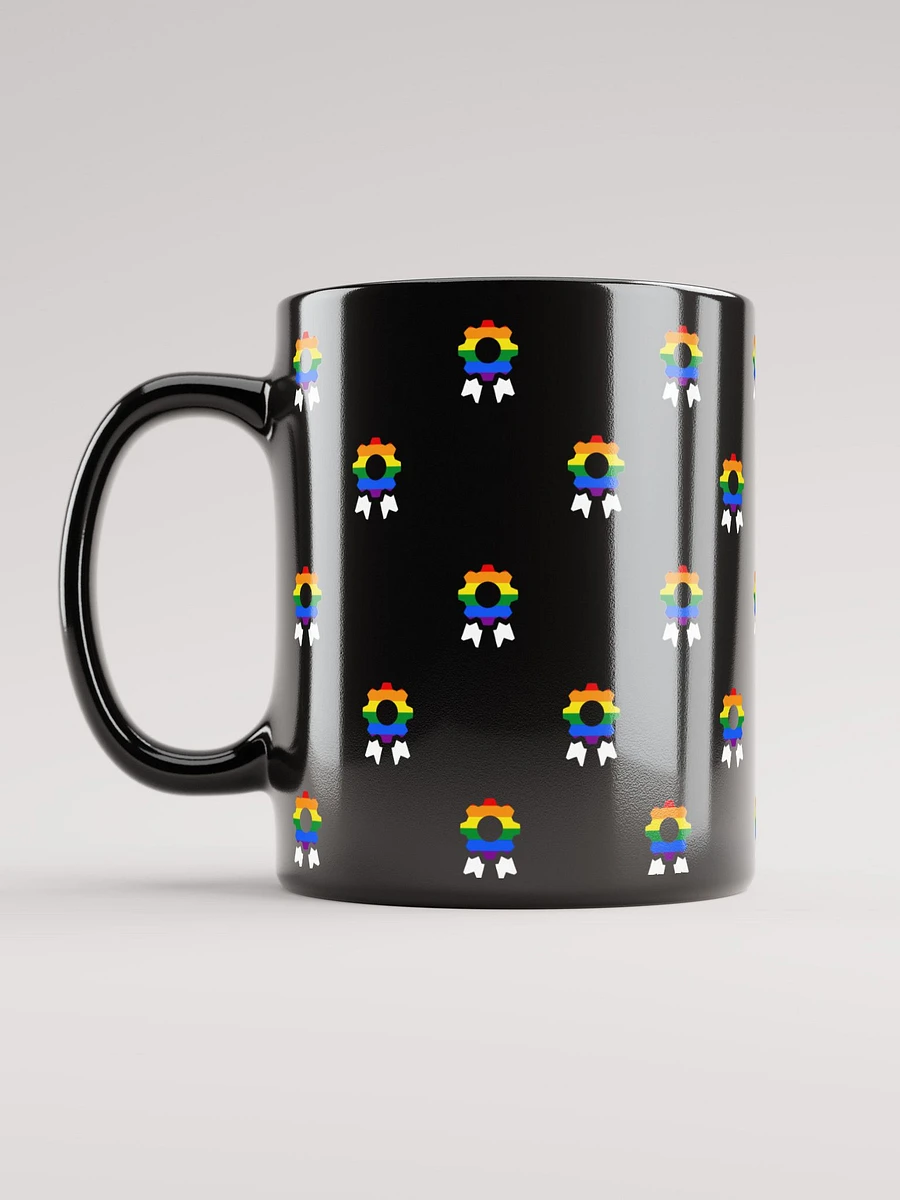 Pride Rainbow Cog - Patterned (Mug) product image (1)