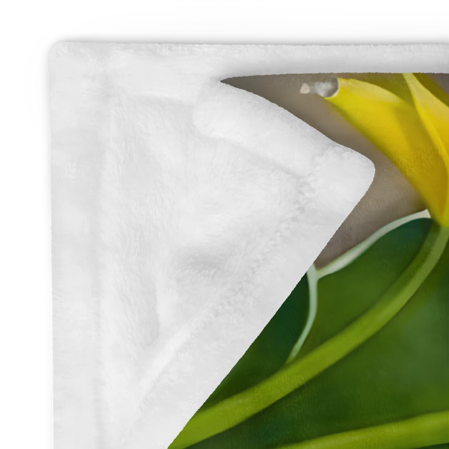 Calla Lily Easter White Lilies Garden Flowers Throw Blanket product image (12)