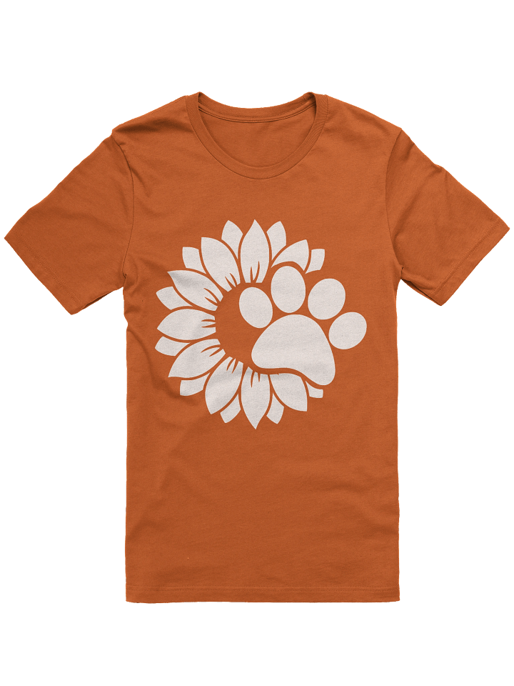 Sunflower Paw Crewneck Tee product image (73)