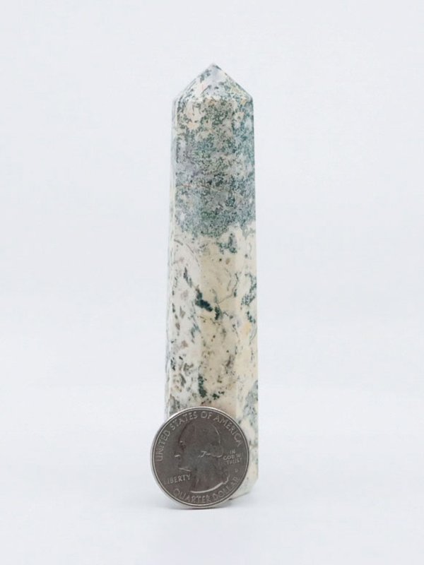 Tree Agate Crystal Tower Point product image (4)